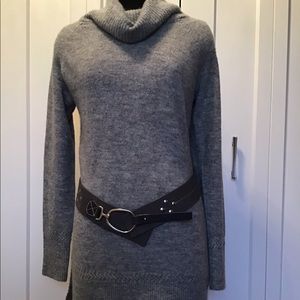 Cowl Long Sleeved Tunic/dress